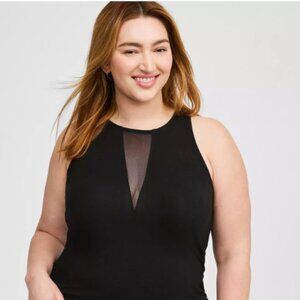 Torrid Foxy Mesh Inset Tank ~ Size 3